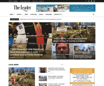 Covingtonleader.com(The Leader) Screenshot