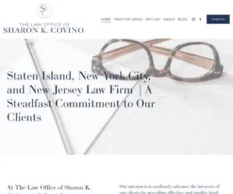 Covinolaw.com(The Law Office of Sharon K) Screenshot
