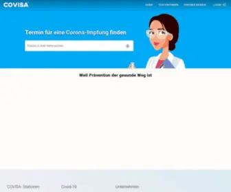 Covisa.de(Corona Schnelltest Suche) Screenshot