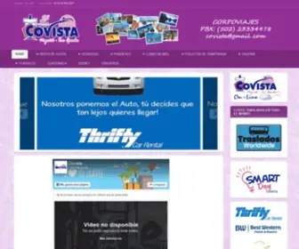 Covistagt.com(Covista Mayorista Tour Operador) Screenshot