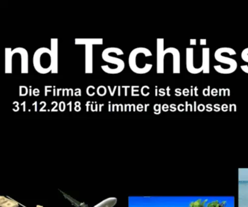 Covitec.de(Tschüss) Screenshot