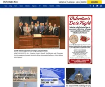 Covnews.com(The Covington News) Screenshot
