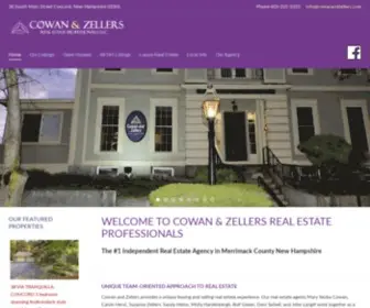 Cowanandzellers.com(Concord NH Real Estate) Screenshot