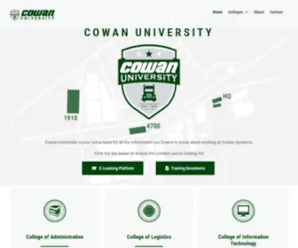 Cowanuniversity.com(Cowan University) Screenshot