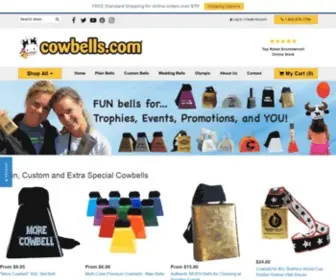 Cowbells.com(Buy plain or custom cowbells for FUN trophies) Screenshot