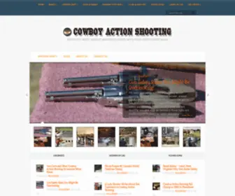 Cowboyactionshooting.com(Cowboy Action Shooting) Screenshot