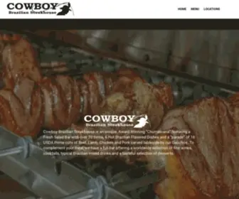 Cowboybraziliansteakhouse.com(Churrascaria) Screenshot