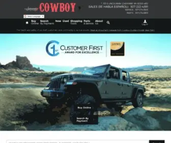 Cowboychryslerdodgejeep.com Screenshot