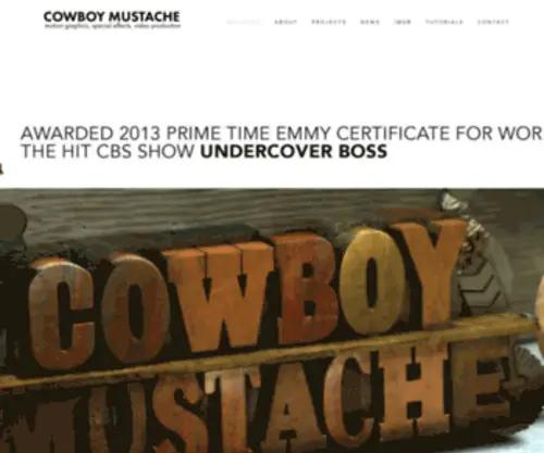 Cowboymustache.com(Cowboy Mustache) Screenshot