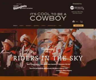 Cowboypoets.com(Cochise Cowboy Poetry and Music Gathering) Screenshot