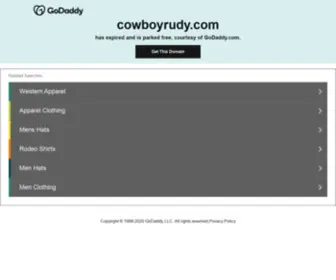 Cowboyrudy.com(Rudy Gonzales index) Screenshot