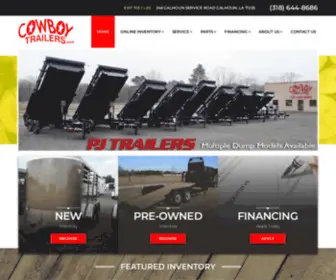 Cowboytrailers.com(Cowboytrailers) Screenshot