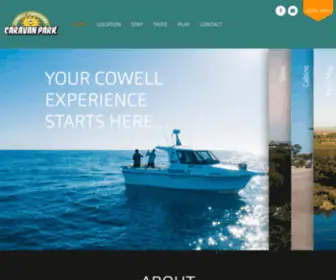 Cowellforeshorecaravanpark.com.au(Cowell Foreshore Caravan Park) Screenshot