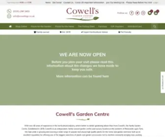 Cowellsgc.co.uk(Cowell's Garden Centre) Screenshot