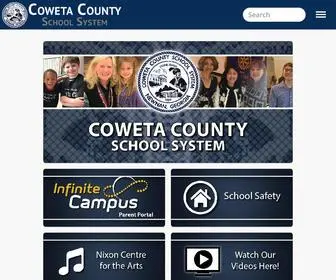 Cowetaschools.net(Coweta County School System) Screenshot