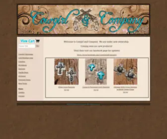 Cowgirlandcompany.com(Cowgirl & Company) Screenshot