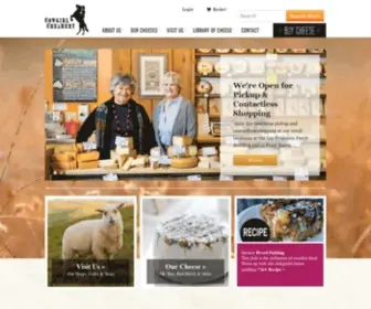Cowgirlcreamery.com(Artisan Organic Cheese) Screenshot