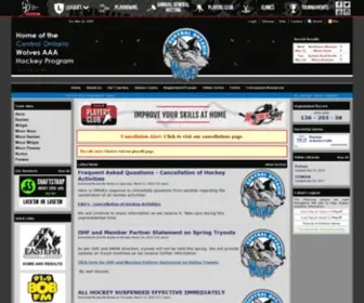 Cowha.com(Central Ontario Wolves AAA) Screenshot