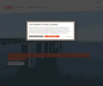 Cowi.co.mz(Powering your 360° solutions) Screenshot