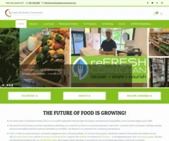 Cowichangreencommunity.org(Cowichan Green Community) Screenshot