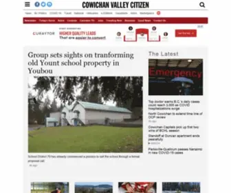 Cowichannewsleader.com(Cowichannewsleader) Screenshot