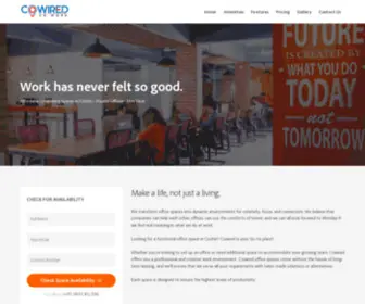 Cowired.in(Cowired Coworking Spaces in Kochi) Screenshot