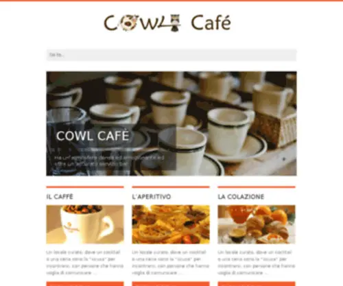 Cowl-Cafe.it(Cowl Cafè) Screenshot