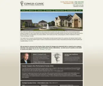 Cowlesclinic.com(The Cowles Clinic) Screenshot