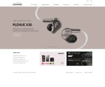 Cowon.com(Cowon) Screenshot
