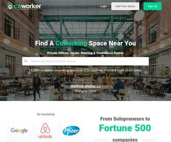 Coworker.com(Find & Book Coworking Spaces Worldwide) Screenshot