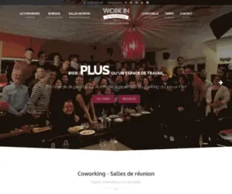 Coworking-Larochelle.fr(Bien plus qu'un coworking) Screenshot