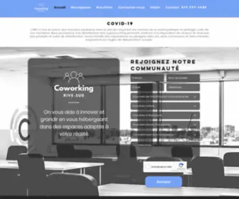 Coworking-Rive-SUD.org(Espaces de travail collaboratif) Screenshot