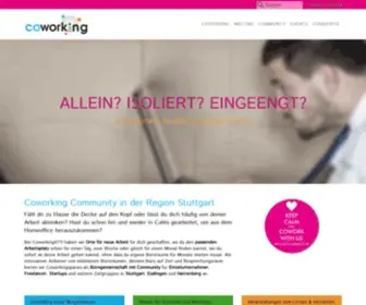 Coworking0711.de(Coworking Spaces und Community in der Region Stuttgart) Screenshot