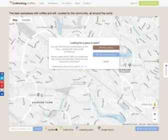 Coworking.coffee(The best workplaces all over the world) Screenshot