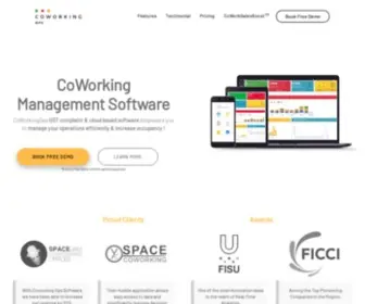 Coworkingops.com(CoWorking Software) Screenshot