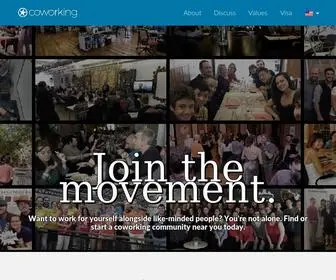 Coworking.org(Join the movement) Screenshot