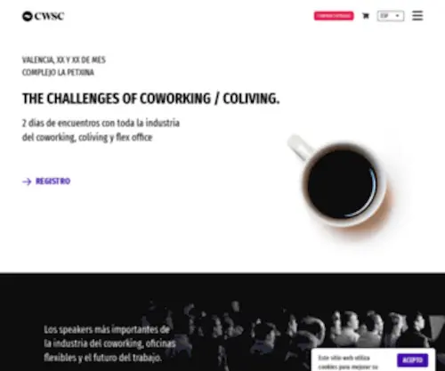 Coworkingspainconference.es(Inicio) Screenshot