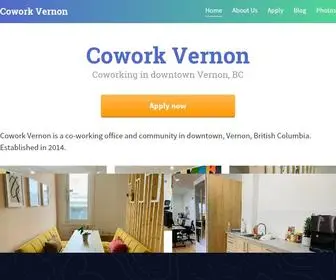 Coworkvernon.com(Coworking in Vernon) Screenshot