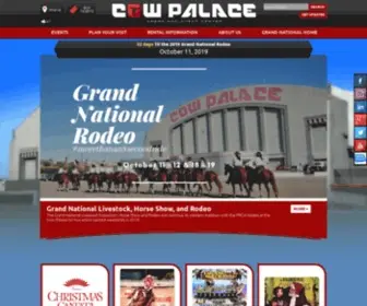 Cowpalace.com(Cow Palace) Screenshot