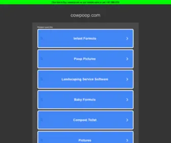 Cowpoop.com(Cowpoop) Screenshot