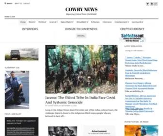 Cowrynews.com(COWRY NEWS) Screenshot