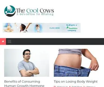 Cowsarecool.com(The Cool Cows) Screenshot