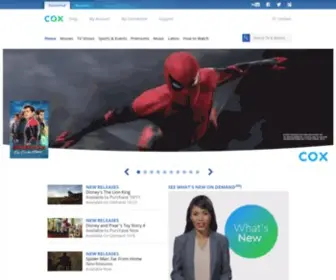 Cox-Ondemand.com(TV Shows and Movies On Demand) Screenshot