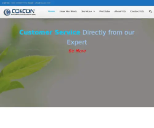 Coxcon.com(Wordpress,Article Writting,SEO,Domain Hosting Service Provider) Screenshot