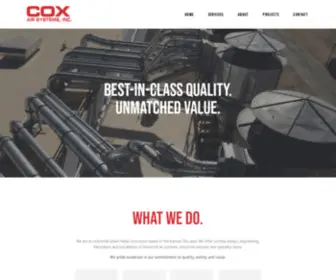 Coxairsystems.com(Cox Air Systems Inc) Screenshot