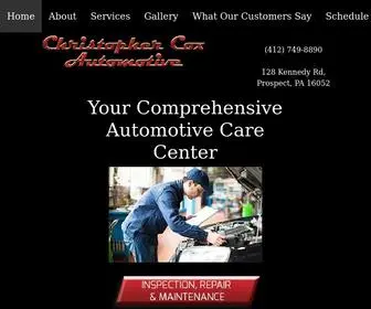 Coxautomotive.biz(Christopher Cox Automotive) Screenshot