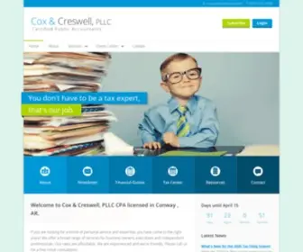 Coxcreswell.com(Cox & Creswell) Screenshot