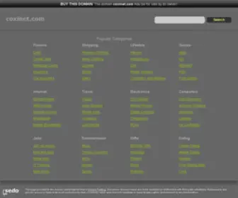 Coxinet.com(coxinet) Screenshot