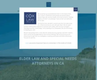 Coxlawgroupinc.com(Cox Law Group) Screenshot