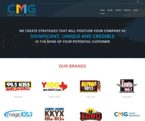 Coxmediagroupsa.com(Marketing Done Right) Screenshot